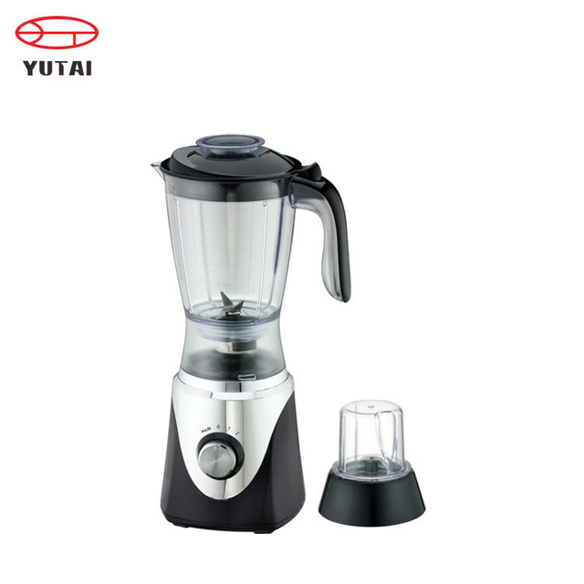 Batidora eléctrica de frutas/hielos de mesa de alta velocidad con jarra de plástico de 1,5 L