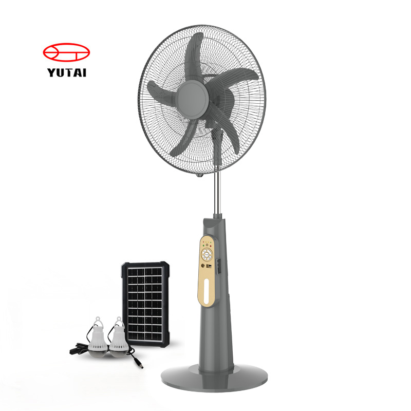 Ventilador de pie recargable con batería de litio