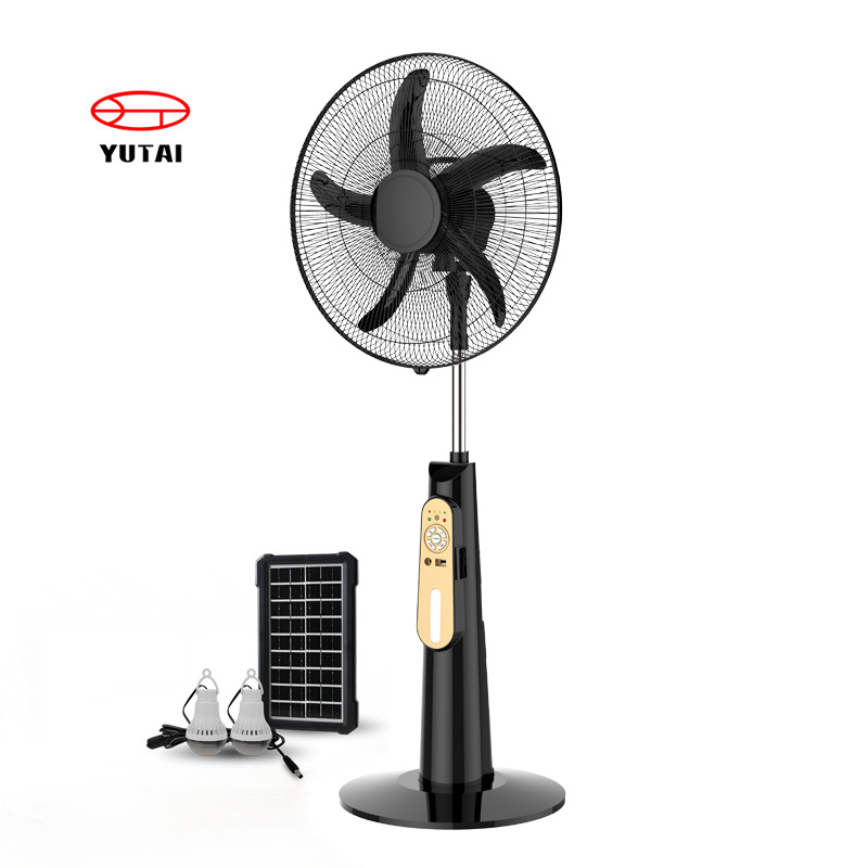 Ventilador de pie recargable con batería de litio
