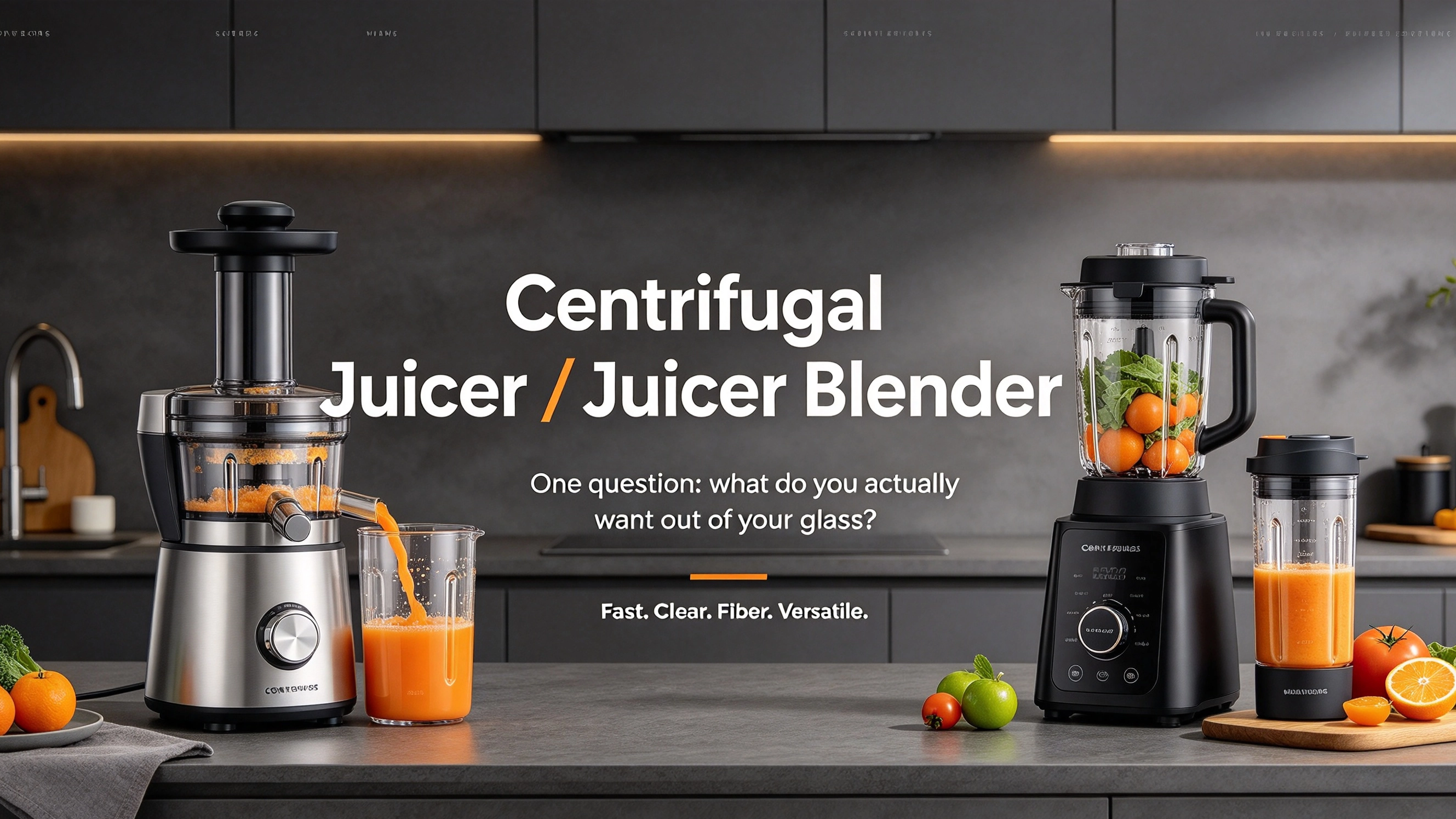 Exprimidor centrífugo versus licuadora exprimidora: ¿cuál se adapta a su cocina?