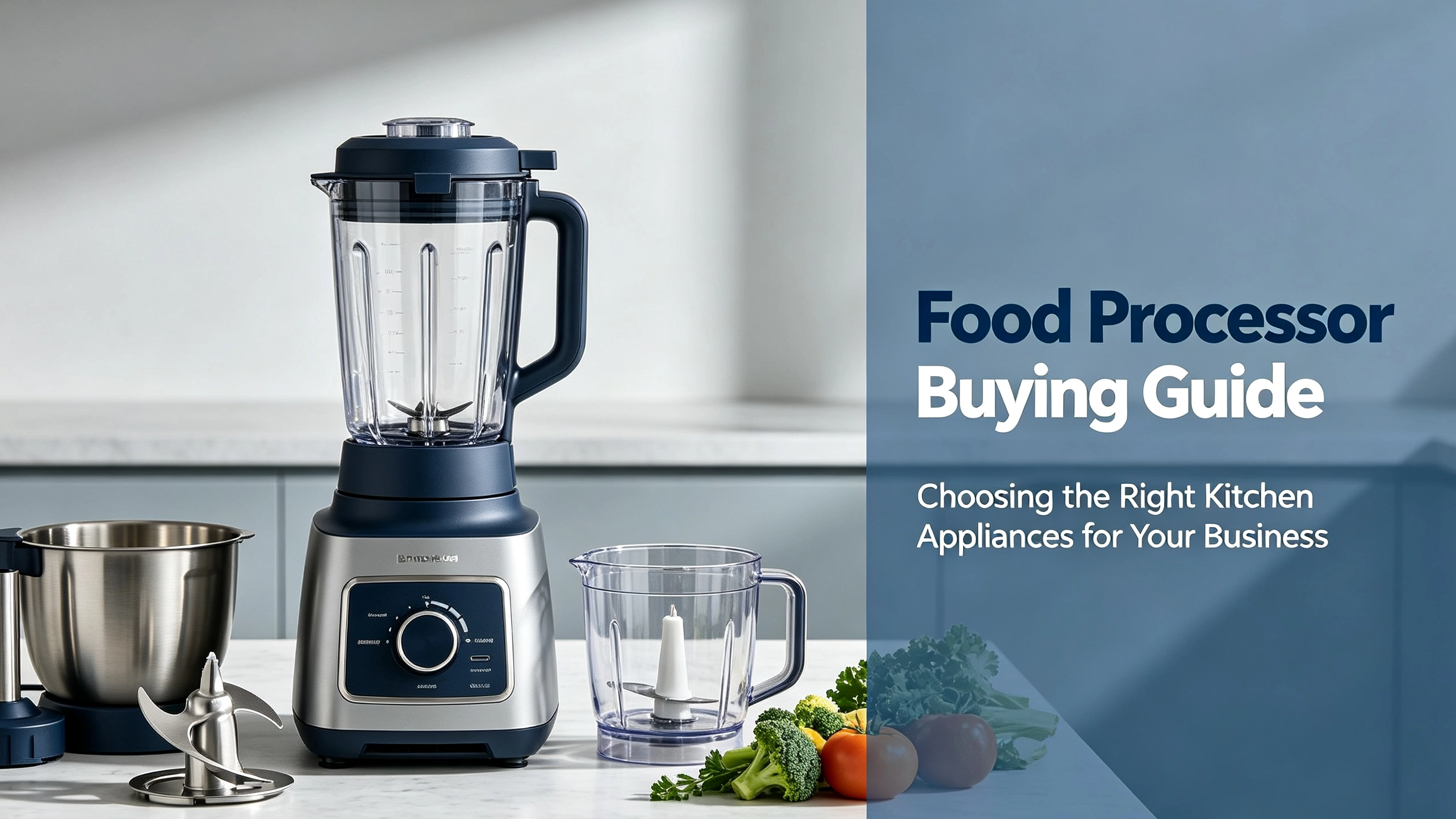 Guía de compra de procesadores de alimentos: elegir los electrodomésticos de cocina adecuados para su negocio